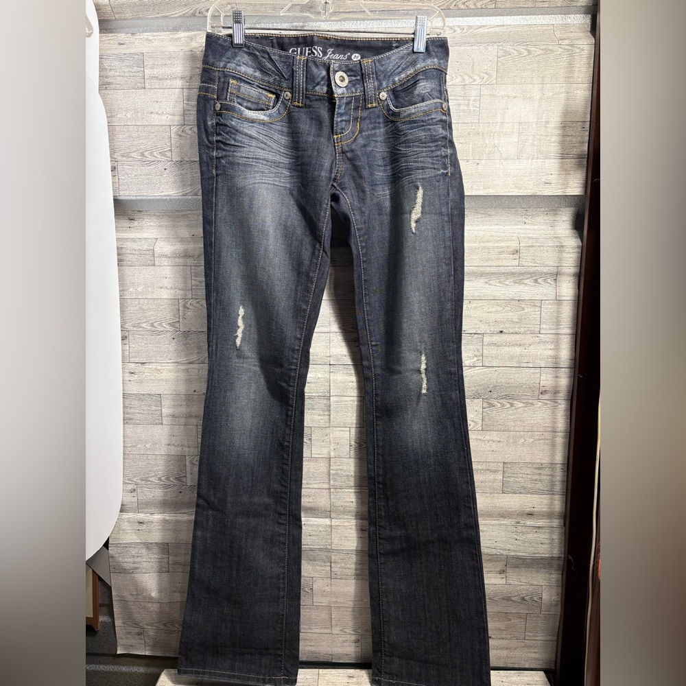 GUESS Dark Wash Flare Jeans